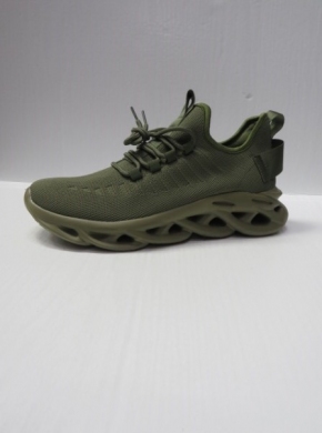 Buty sportowe damskie na płaskim (36-41) B-26 OLIVE