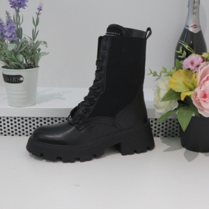 Trapery damskie ocieplane (36-41) 5776 BLACK