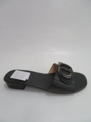 Klapki damskie na obcasie (36-41) SF-35 BLACK