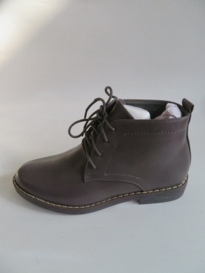 Botki damskie jesienne na płaskim (36-41) 20589 GREY