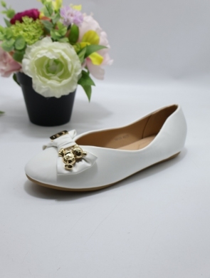 Baleriny damskie (36-41) QQ28 WHITE