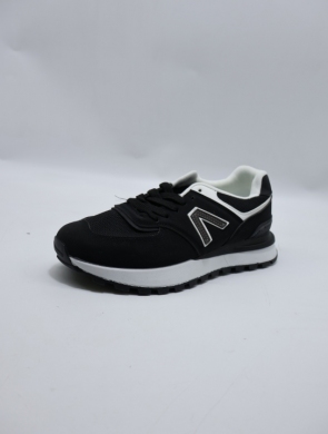 Buty sportowe damskie na płaskim (36-41) EO-1775 BL/WH