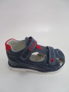 Sandały chłopięce (21-26) AB212-1 DBLUE/RED