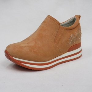 Półbuty damskie na płaskim (36-41) 8191-SP ORANGE