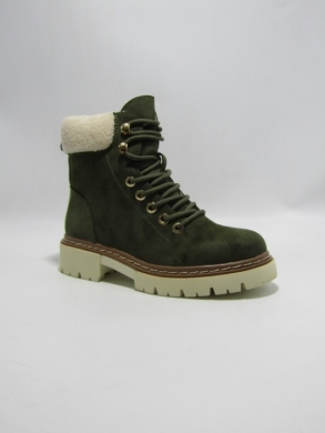 Trapery damskie ocieplane (36-41) F6278 GREEN
