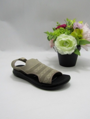 Sandały damskie na płaskim (36-41) FY6965 KHAKI
