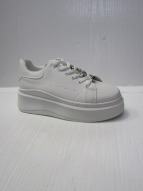 Buty sportowe damskie na koturnie (36-41) A88-170 WHITE