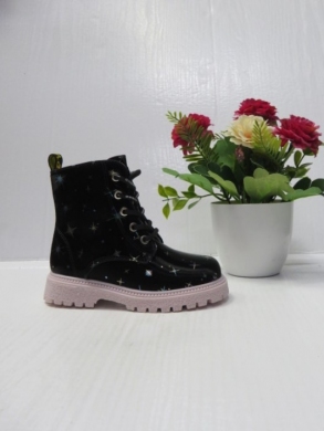 Trapery dziewczęce ocieplane (21-26) HA370 BLACK/PINK