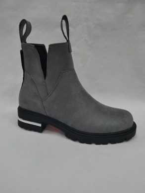 Botki damskie na płaskim (36-41) 1560 GREY