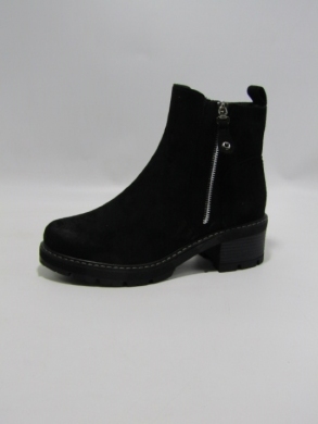 Botki damskie ocieplane na obcasie (36-41) SA3116-10 BLACK