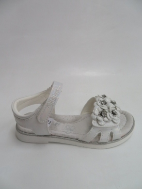 Sandały dziewczęce (31-36) AB55 WHITE