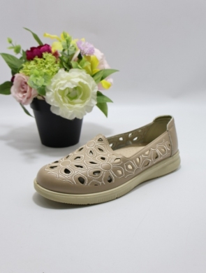 Półbuty damskie na płaskim (36-41) 7027-8 KHAKI