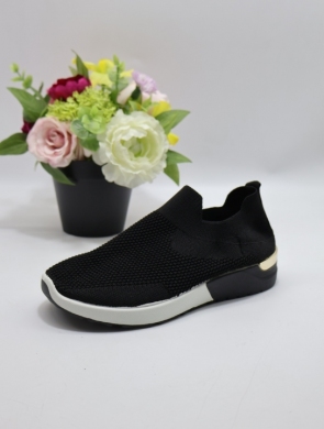 Buty sportowe damskie na płaskim (36-41) TA-216 BLACK