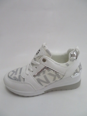 Buty sportowe damskie na koturnie (36-41) XN-122 WHITE