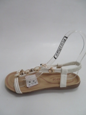Sandały Damskie na płaskim (36-41) FY2013 WHITE