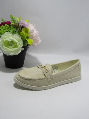 Mokasyny damskie na płaskim (36-41) XYG-2312-2 BEIGE