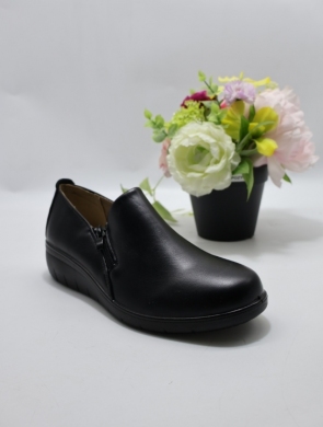 Półbuty damskie na płaskim (37-42) 9050-9 BLACK