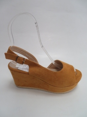 Sandały damskie na koturnie (36-41) Q-90 CAMEL