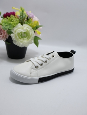 Trampki damskie na płaskim (36-41) C2001 BLACK