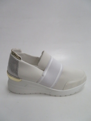 Buty sportowe damskie na koturnie (36-41) 2902 WHITE