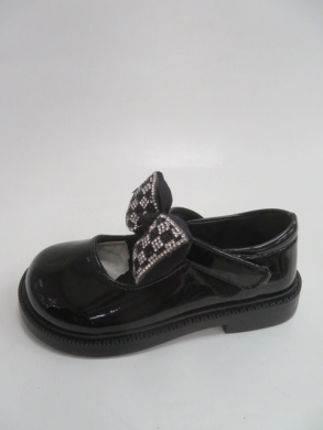 Półbuty dziewczęce (26-30) D132 BLACK