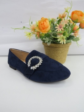 Mokasyny damskie na płaskim (36-41) CR633 BLUE