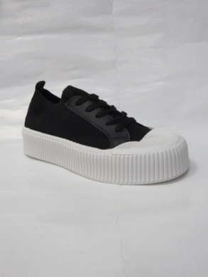Trampki damskie na koturnie (36-41) AB950 BLACK