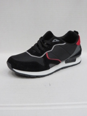 Buty sportowe damskie na płaskim (36-41) 9272-1 BLACK
