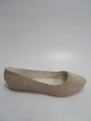 Baleriny Damskie na płaskim (36-41) LE-197 BEIGE