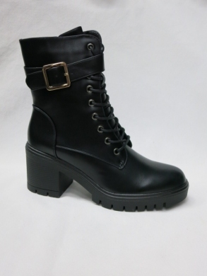 Botki damskie na obcasie (36-41) HC2367 BLACK