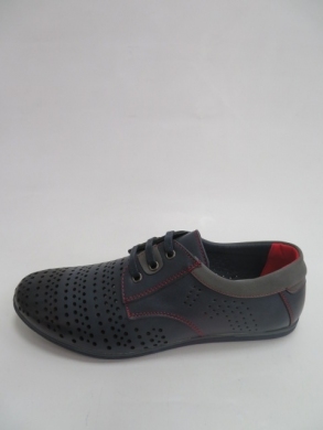 Półbuty Męskie (40-45) MSD-388 NAVY/RED