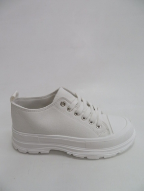 Trampki Damskie na koturnie (36-41) 1142-2 WHITE