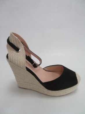 Sandały Damskie na koturnie (36-41) 515 BLACK