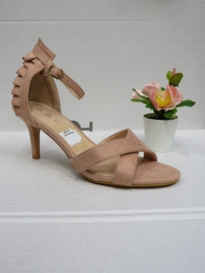 Sandały damskie na szpilce (36-41) LB329 PINK