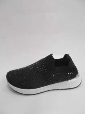 Buty sportowe damskie na płaskim (36-41) 8573-SP BLACK