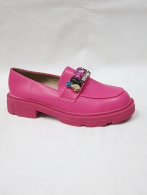 Mokasyny damskie na płaskim (36-41) JH269 FUCHSIA