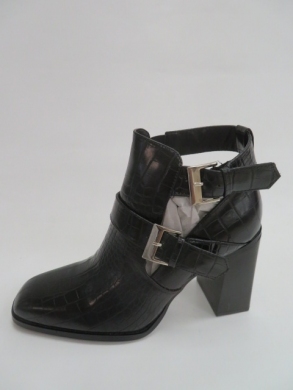 Botki damskie jesienne na obcasie (36-41) A654 BLACK