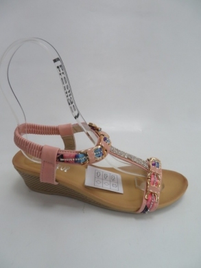 Sandały damskie na koturnie (36-41) Y1965 PINK