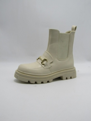 Botki damskie ocieplane na płaskim (36-41) JJ20 BEIGE