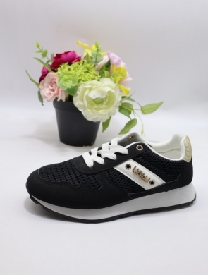 Buty sportowe damskie na płaskim (36-41) 6110 BLACK