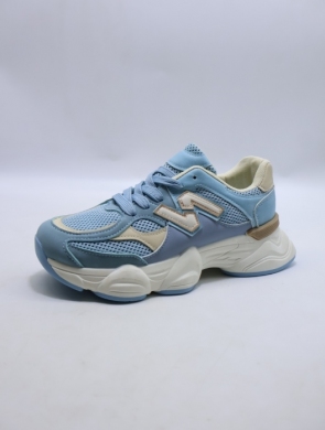 Buty sportowe damskie na płaskim (36-41) 23096 BLUE