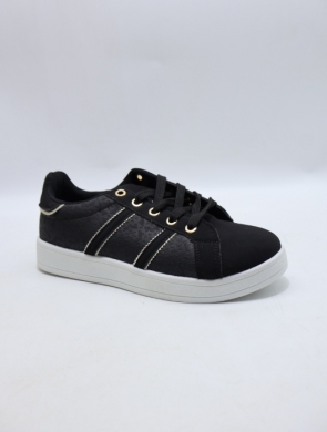 Buty sportowe damskie na płaskim (36-41) DD-319 BLACK