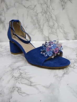Sandały damskie na obcasie (36-41) XS12 BLUE