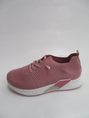 Buty sportowe damskie na płaskim (36-41) K08-4 PINK