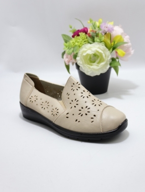 Półbuty damskie na płaskim (39-43) DT2-2 BEIGE