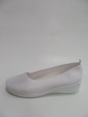 Tenisówki Damskie na koturnie (36-41) 13002-2 WHITE
