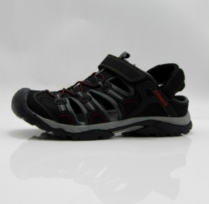 Trekkingowe męskie (41-46) 9SD 9181-R BLACK/RED