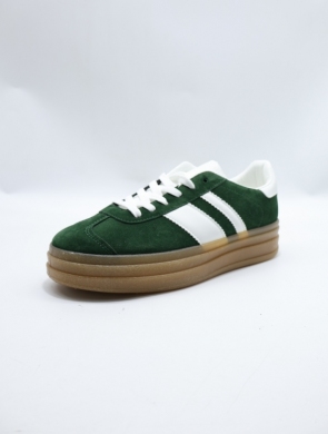 Buty sportowe damskie na płaskim (36-41) BH-2201 GREEN