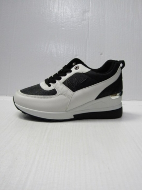Buty sportowe damskie na koturnie (36-41) LJ59 WHITE