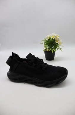 Buty sportowe damskie na płaskim (36-41) DN69-2 BLACK